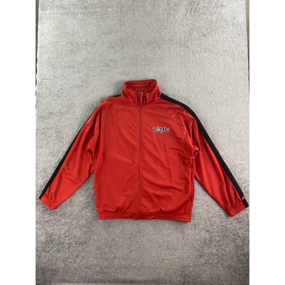 Russell Athletic Jackets & Blazers - Vintage Maryland Terrapins Jacke Men Extra Large Red Russell Athletic Zip Track
